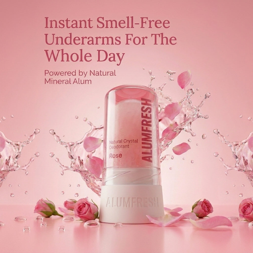 AlumFresh Rose Crystal Roll-On