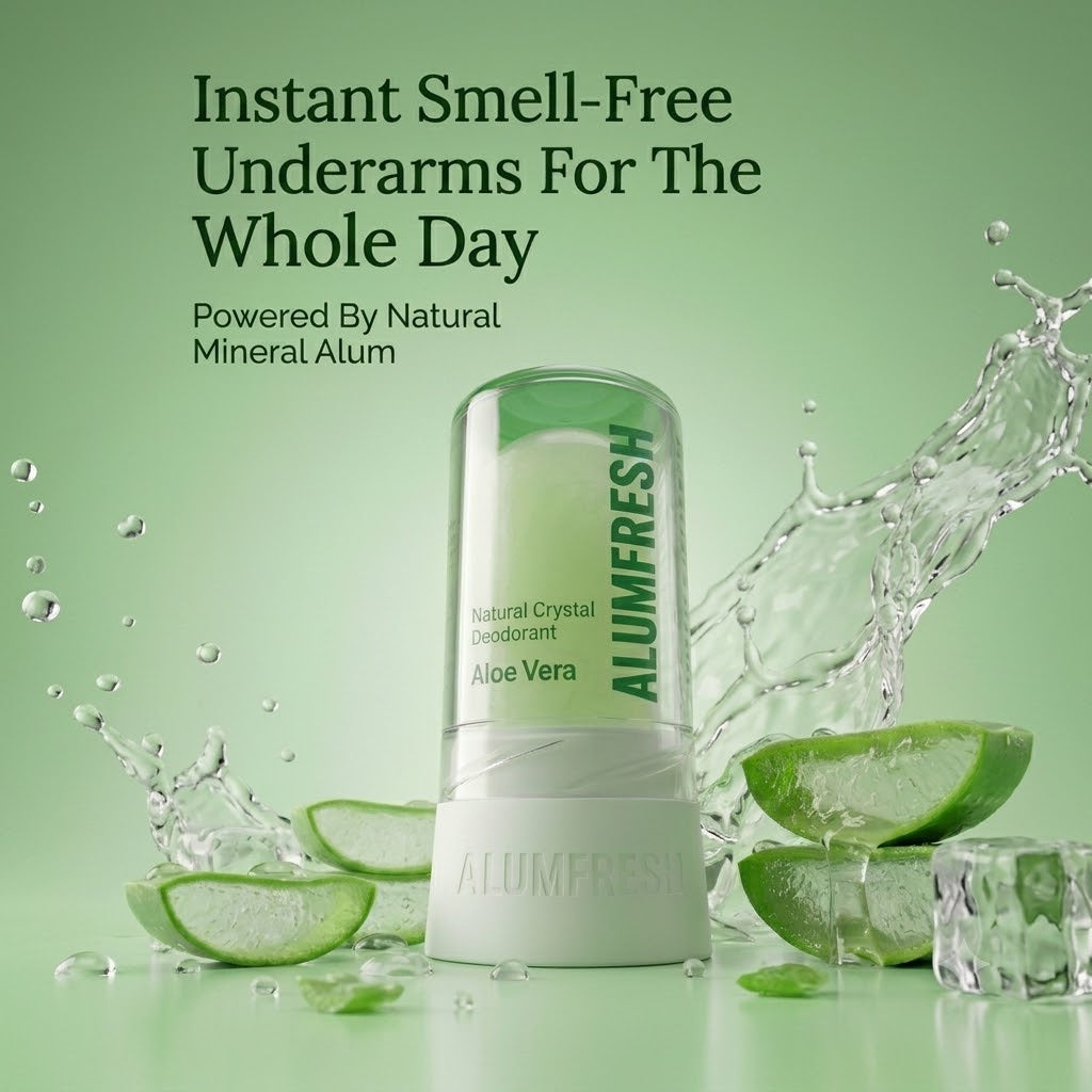 AlumFresh Aloe Vera Crystal Roll-On