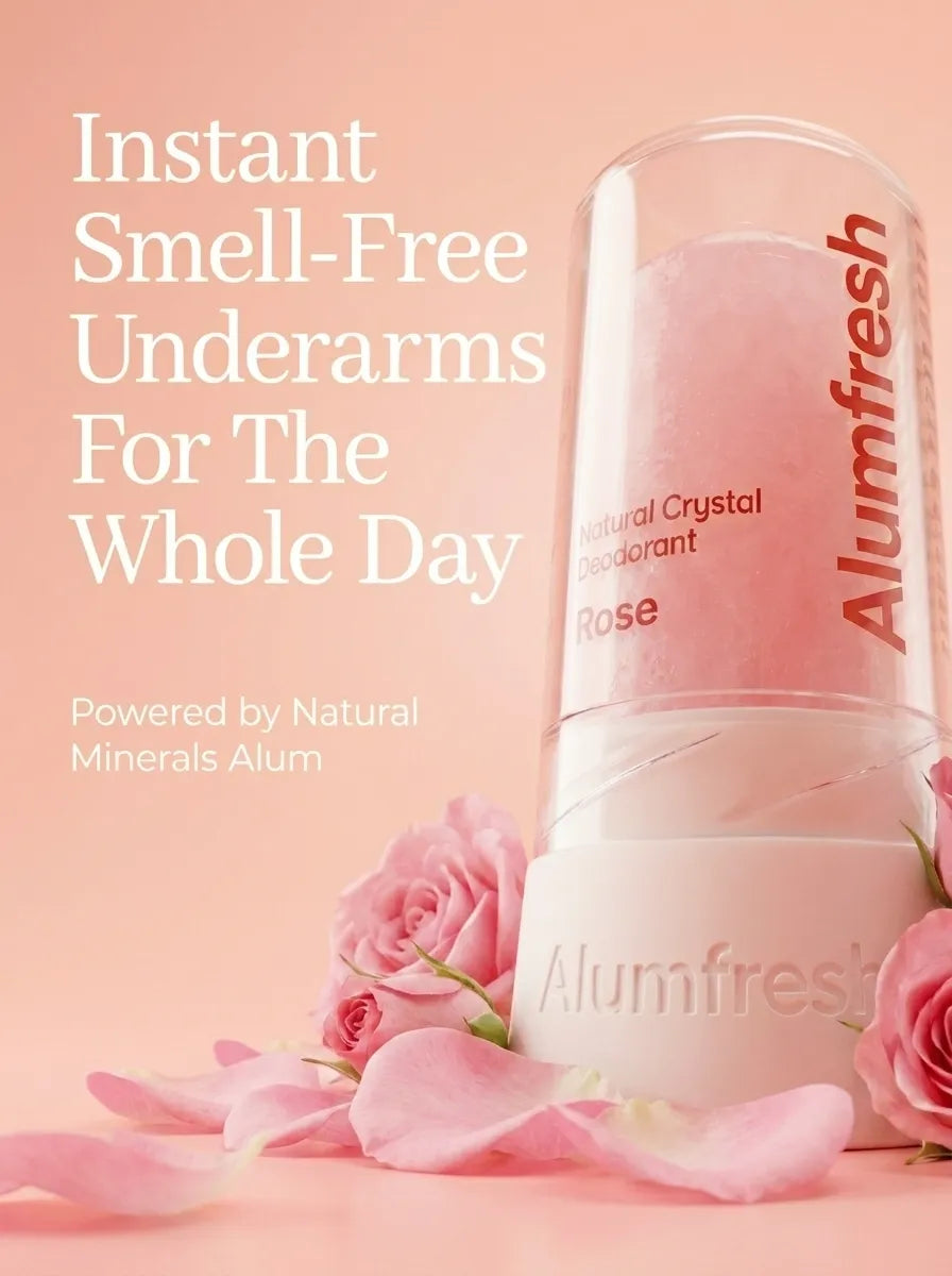 AlumFresh Rose Crystal Roll-On