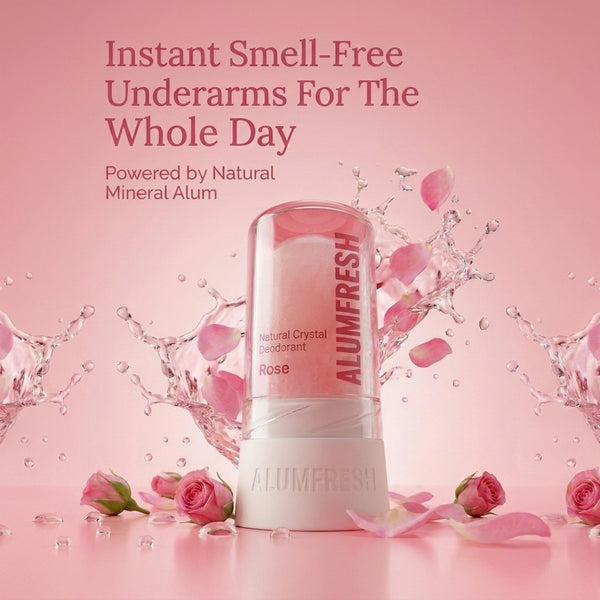 AlumFresh Rose Crystal Roll-On