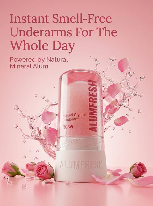 AlumFresh Rose Crystal Roll-On